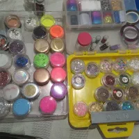 فروش وسایل کاشت ناخن کامل در حد نو|آرایشی، بهداشتی، درمانی|نهاوند, |دیوار