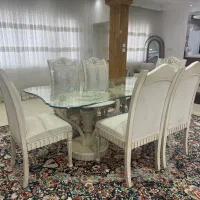 مبل و میز نهار خوری چوب راش