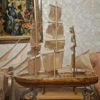 کشتی دکوری دست ساز