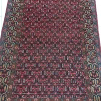 جفت قالیچه دست بافت قدیمی سالم