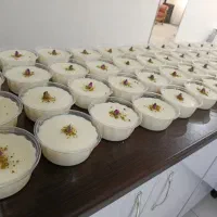 فرنی حلوا شله زرد شیربرنج‌ تازه