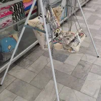 تاب گهواره ای دو رو مخملی کودک/سیسمونی ریسمان سنج|اسباب و اثاث بچه|اهواز, طالقانی|دیوار