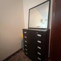 دراور،تشک ترک یاتاش، کلاف فلزی تخت یکنفره و پرده