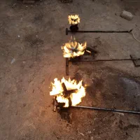 مشعل چهار شاخ|بخاری، هیتر، شومینه|زارچ, |دیوار