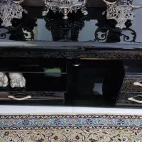 میز تلویزیون کاملا شیشهای