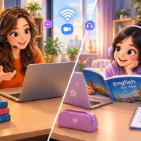 تدریس خصوصی آنلاین زبان انگلیسی کودک و نوجوان