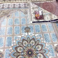 یک جفت فرش ۶متری ۱۲۰۰ شانه تمام نخ نو نو در حد اک|فرش|تبریز, |دیوار