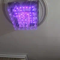 لوستر سقفی مربع ۲عدد