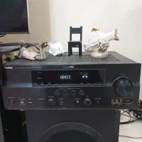 امپلی رسیور یاماها HTR-6295 بلندگو POLK AUDIO