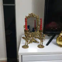 آینه شمعدان برنجی هفت سین