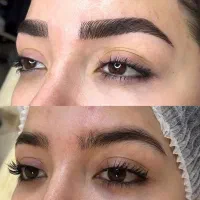 جذب مدل برای تکنیک فیبروز ابرو، خط چشم،شید لب|خدمات آرایشگری و زیبایی|رشت, پل تالشان|دیوار