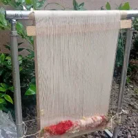 دار قالی بهمراه نخ و نقشه ،سی دی