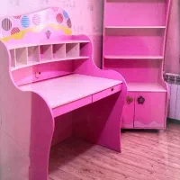 کتابخانه و میز تحریر جنس اصل چیلک ترکیه