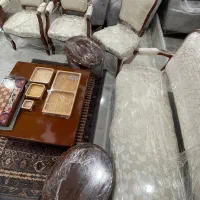 مبل تانیک چوب راش گرجستان ۷ نفره|مبلمان خانگی و میز عسلی|آمل, |دیوار