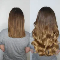 اکستنشن مو طبیعی