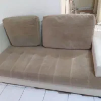 مبل.پنج.نفره.رنگ.کرم|مبلمان خانگی و میز عسلی|تهران, خرمشهر|دیوار