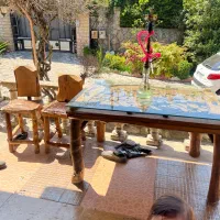 سرویس روستیک چوبی