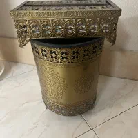 سطل زباله کنار خانه/ جا دستمالی