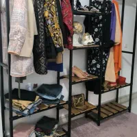 رگال و قفسه ، شلف و استند|کتابخانه، شلف، قفسههای دیواری|میبد, |دیوار