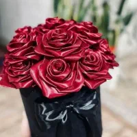 گل های روبانی (جاویدان)|گل مصنوعی|کرمانشاه, |دیوار