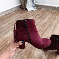 پوتین مخمل زنانه سایز۳۷کاملا نو