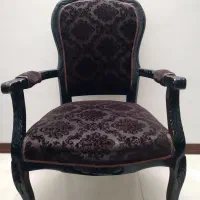 صندلی رنگ قهوه اس سوخته