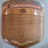 تنبک اصفهان شیرانی دو مهر ER گردو|سازهای سنتی|اردبیل, |دیوار