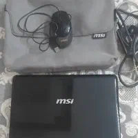 لپ تاپ ۱۴  MSIو مینی کیس HPسالم