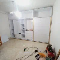 ساخت ونصب تعمیرات انواع کمد کابینت درب اتاقی قرنیز|خدمات پیشه و مهارت|قزوین, |دیوار