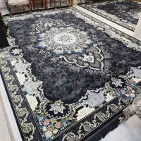 فرش۱۲متری گلدیس سرمه ای تبریزتمام نخ۱۰۰٪اکرلیک نو|فرش|تهران, یافت آباد شمالی|دیوار