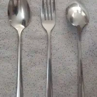 قاشق و چنگال استیل