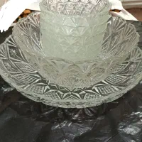 کریستال طرح آناناسی اندونزی حک شده