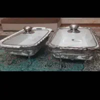 دو عدد ظرف سوفله خوری