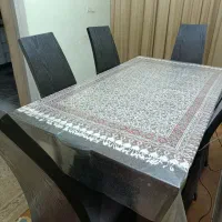 فروش میزو صندلی شش نفره بسیار در حد نو