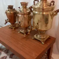سماور زغالی برنجی