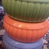 تنگ شیشه ای و گلدان سرامیک|گل و گیاه طبیعی|قم, آزادگان|دیوار