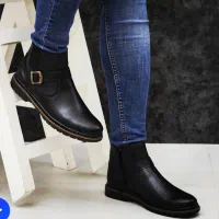 نیم بوت بغل زیپ سگک دار|کیف، کفش، کمربند|خرم‌آباد, |دیوار