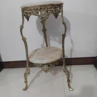 میز تلفن برنز