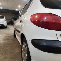 ۲۰۶ بیرنگ سفید مدل ۸۹|خودرو سواری و وانت|تهران, المهدی|دیوار