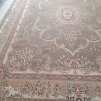 فرش ۱۲متری زمینه کرم