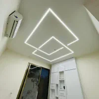 گروه تولید و اجرای لاین نوری اسانور|ریسه و چراغ تزئینی|اصفهان, بوستان ناژوان|دیوار