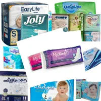 آرایشی بهداشتی پمپرز نوار دستمال