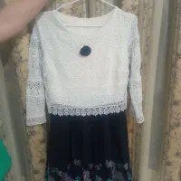 لباس مجلسی جنس ترک دخترانه از نه تا دوازده سال|لباس|کرج, آق تپه|دیوار