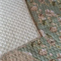 ۳عددلحاف پشم شیشه دوتاتشک ۱ نفره و پتو