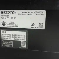 سونی k50 ۵۰ اینج صفحه شکسته|تلویزیون و پروژکتور|تهران, شادآباد|دیوار