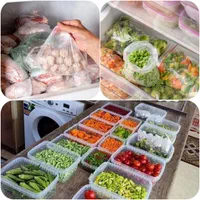 ظروف فریزری|ظروف نگهدارنده، پلاستیکی، یک‌بارمصرف|اصفهان, ملک‌شهر|دیوار