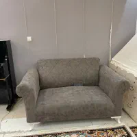 مبل ۷نفره تمیز درحد نو به همراه عسلی|مبلمان خانگی و میز عسلی|زاهدان, |دیوار