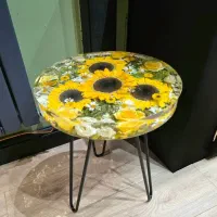 میز رزینی زیبایی بخش خونه|مبلمان خانگی و میز عسلی|بروجرد, |دیوار