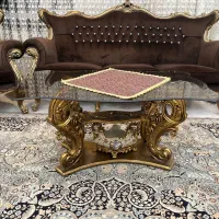 مبل استیل ۹ نفره چوب راش گرجستان(سالم) ۴۰ میلیون