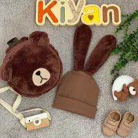 کوله و کلاه تدی و خرگوش